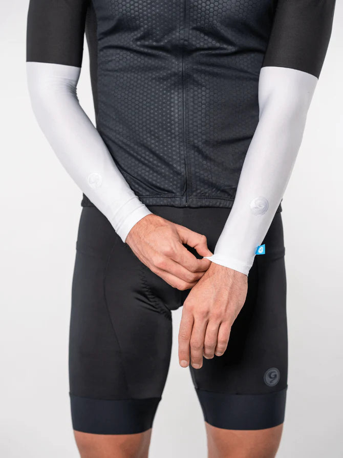 Juego de mangas Geovanny Basics unisex color blanco