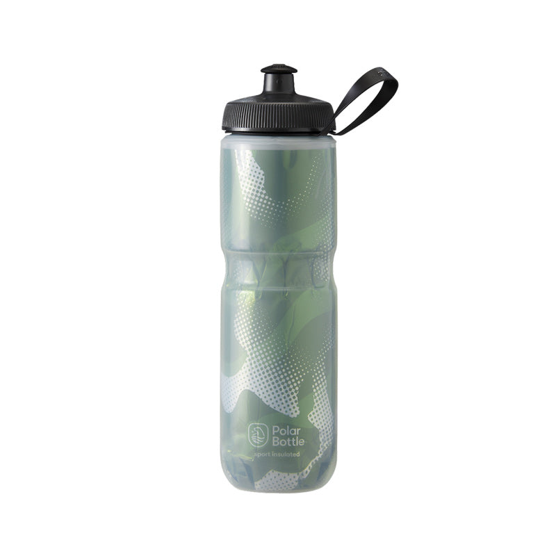 Ánfora POLAR BOTTLE Sport Insulated Contender Olive/Silver