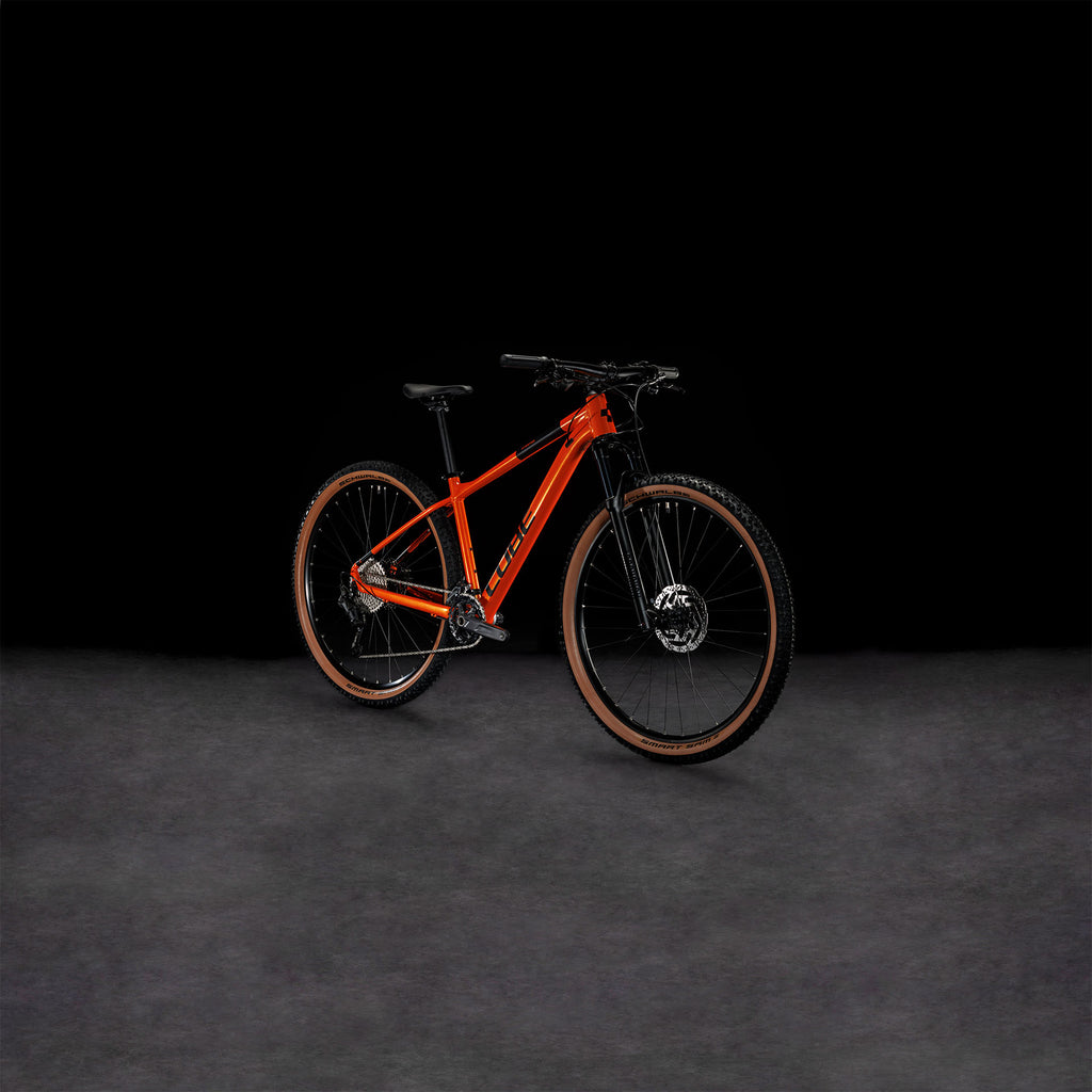 Bicicleta de montaña CUBE Attention / Fireorange'n'Black / Transmisión 1x12 velocidades