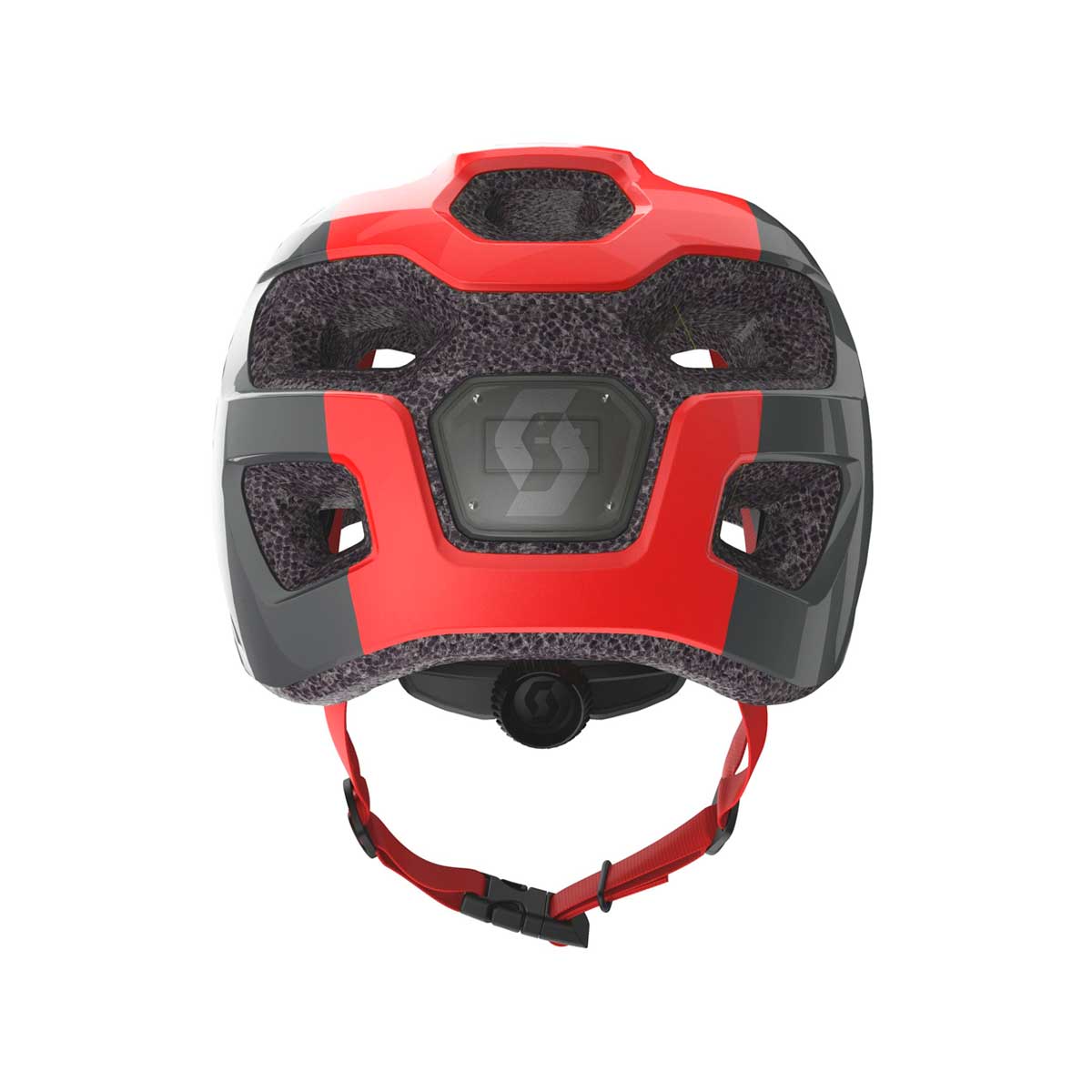 Casco infantil Scott Spunto Junior (Talla única) Gris con rojo