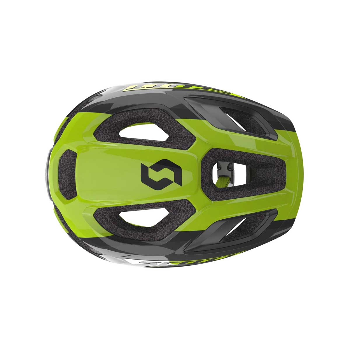 Casco infantil Scott Spunto Junior (Talla única) Negro con amarillo