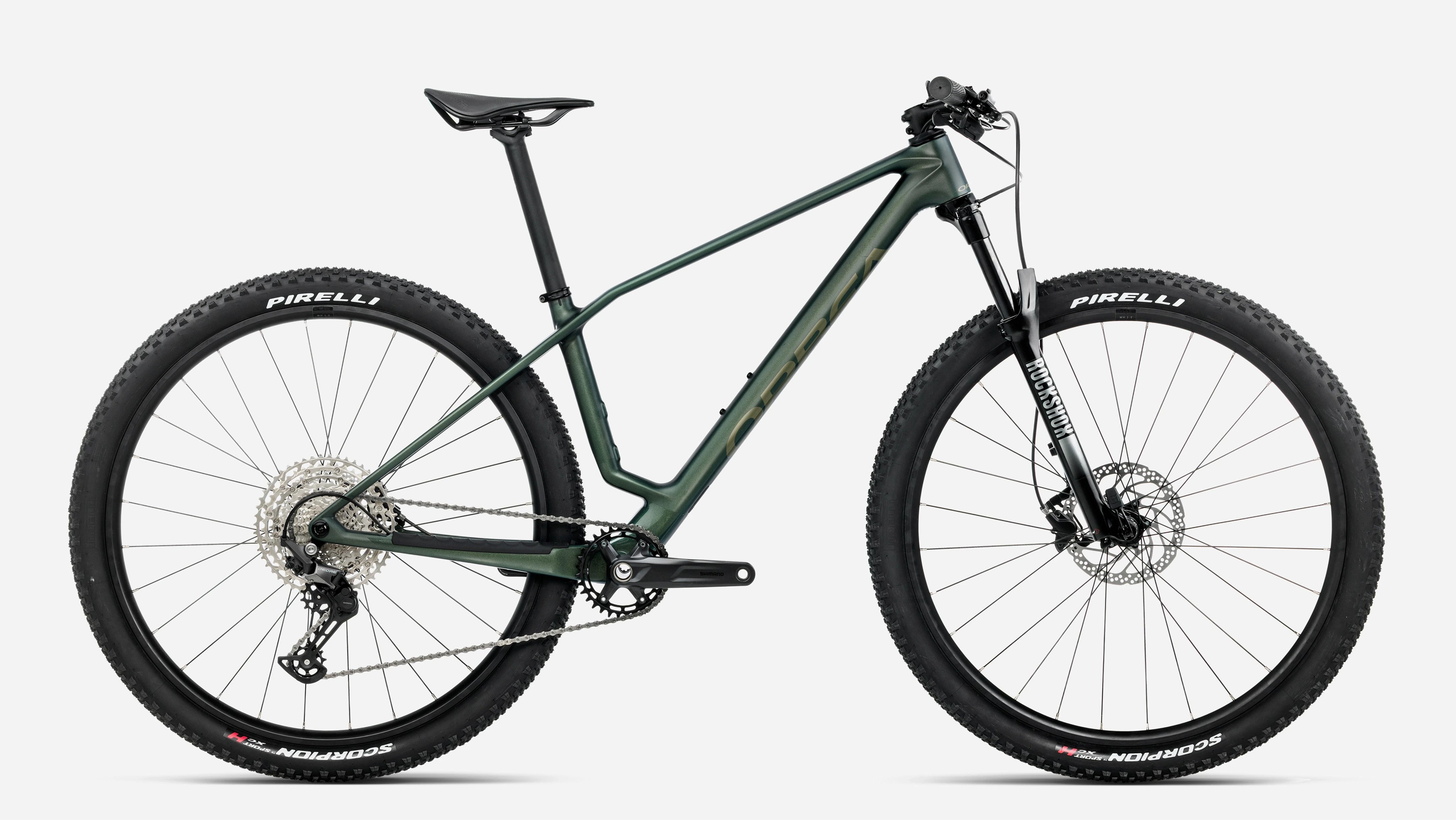 Bicicleta de montaña ORBEA Alma M50 Seaweed Carbon View (Matt-Gloss) 2026