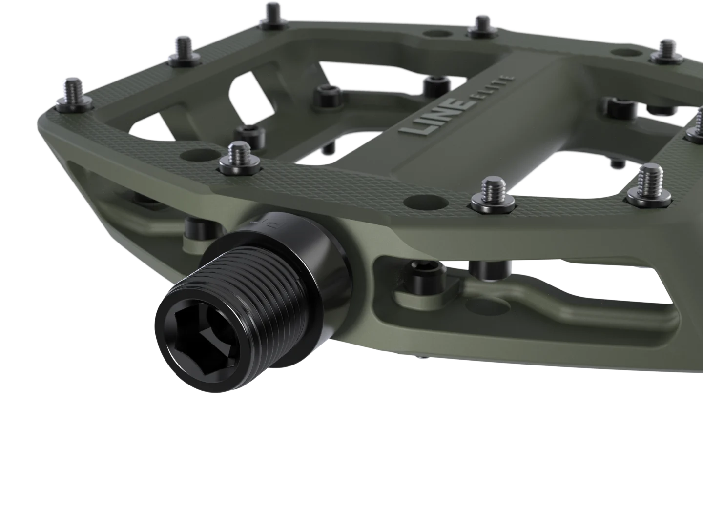 Pedal Bontrager Line Elite planos | Olive