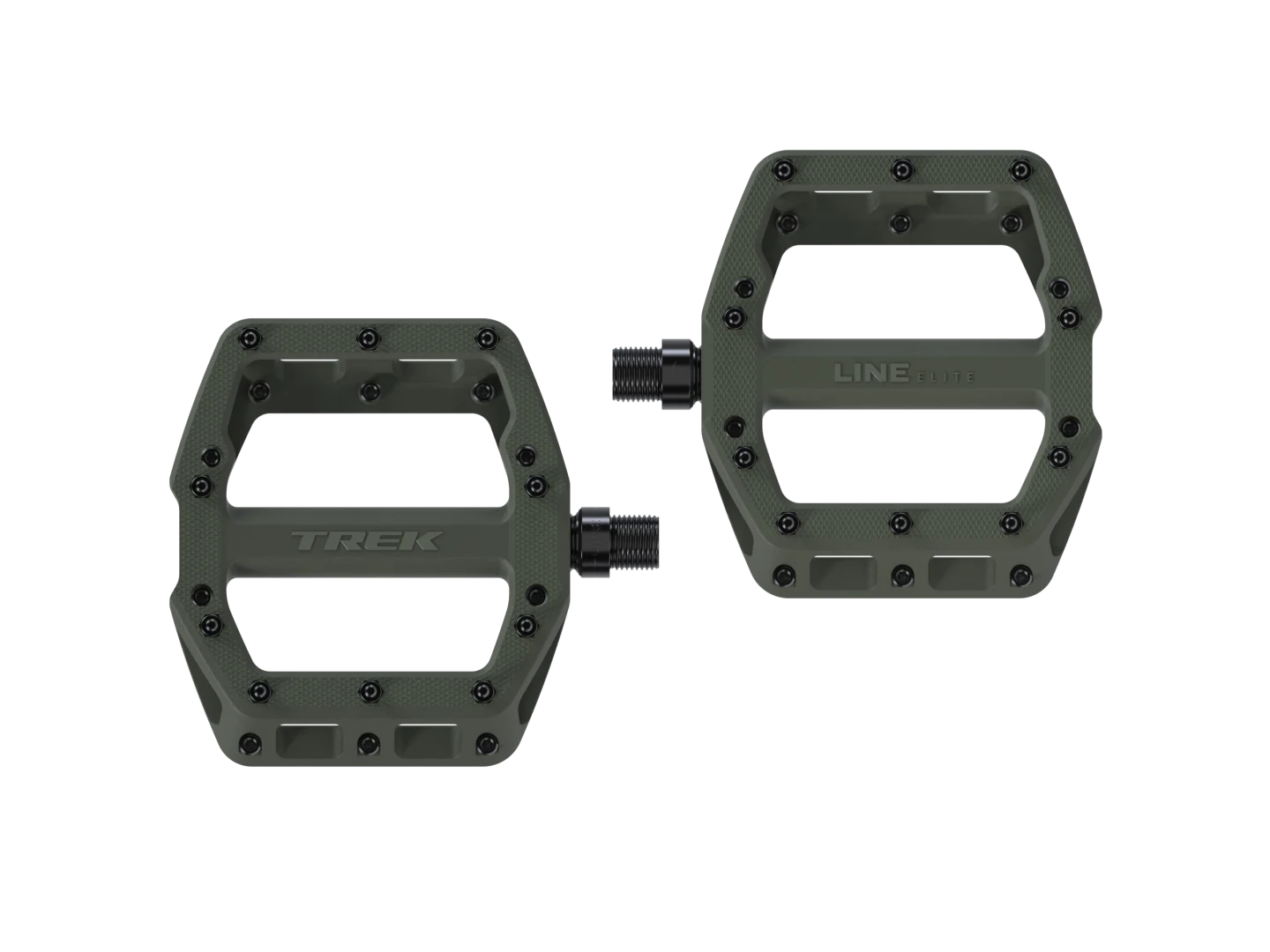 Pedal Bontrager Line Elite planos | Olive