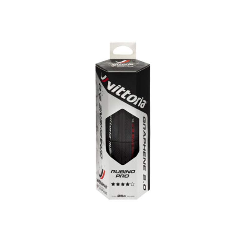 Llanta VITTORIA Rubino Pro Speed 700x25c / Grafeno 2.0 / Color Negra