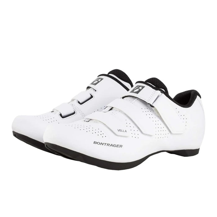 Zapatillas de Ciclismo Ruta BONTRAGER Vella para Mujer - Blanco