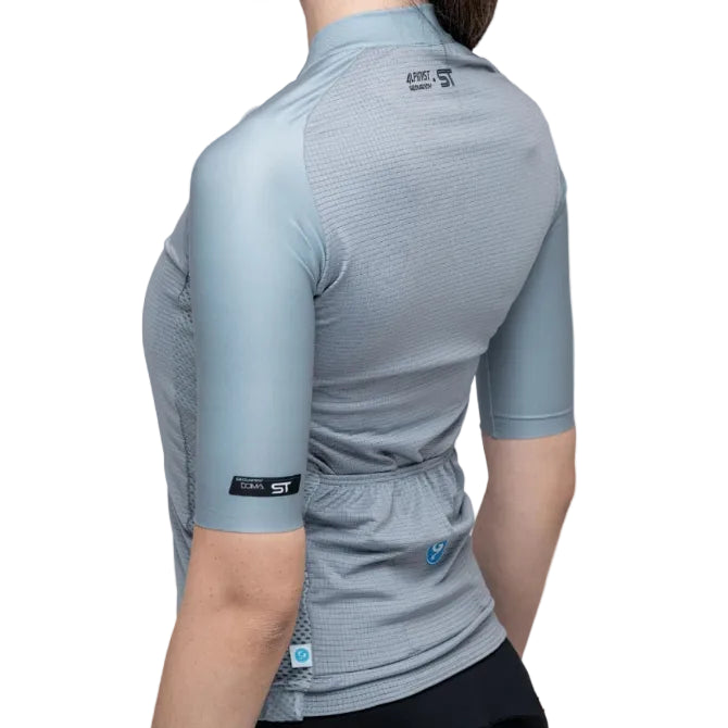 Jersey de Ciclismo Geovanny DOMA ST para Mujer - Storm Gray  (Talla S )