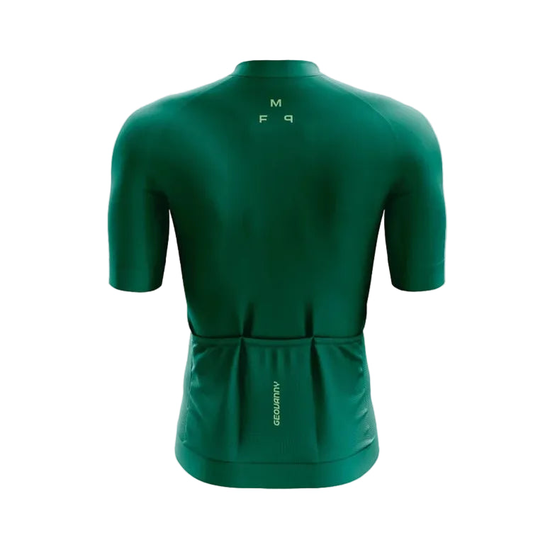 Jersey de Ciclismo Geovanny Corsa Advance para Hombre - Verde Pino (Talla L)