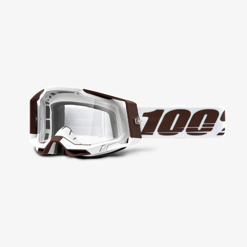 Goggles 100% Racecraft 2 Goggle Snowbird - True Gold Lens