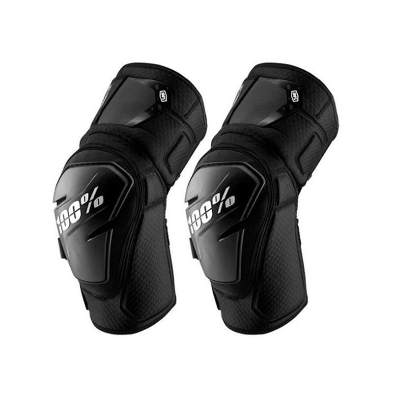 Rodilleras 100% Fortis Knee Guards Black