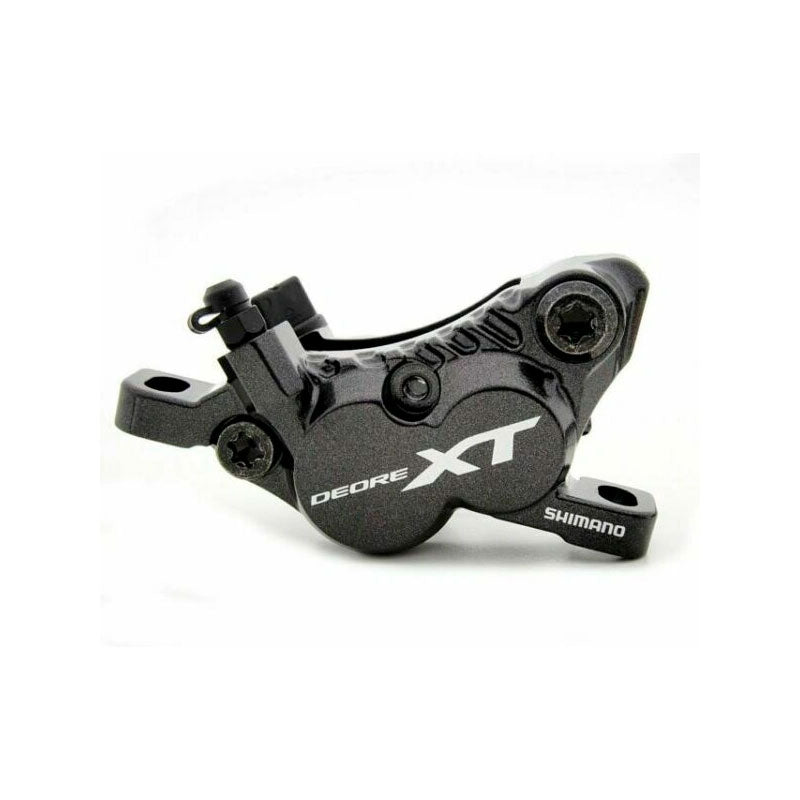 Cáliper hidráulico SHIMANO Deore XT BRM8020 con balatas H03A de resin