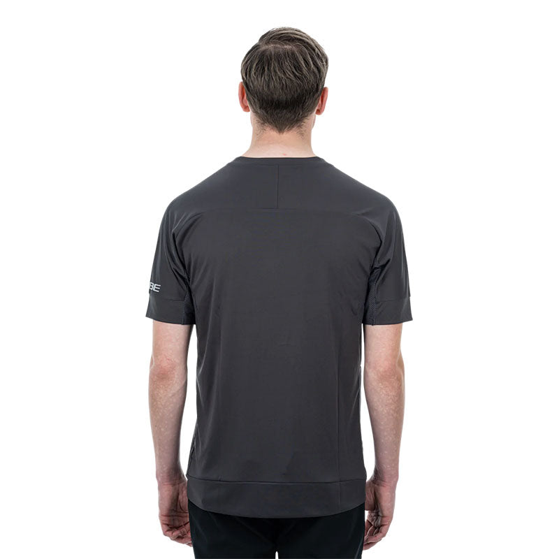 Jersey de ciclismo CUBE ATX de cuello redondo S/S para caballero / Grey Silver