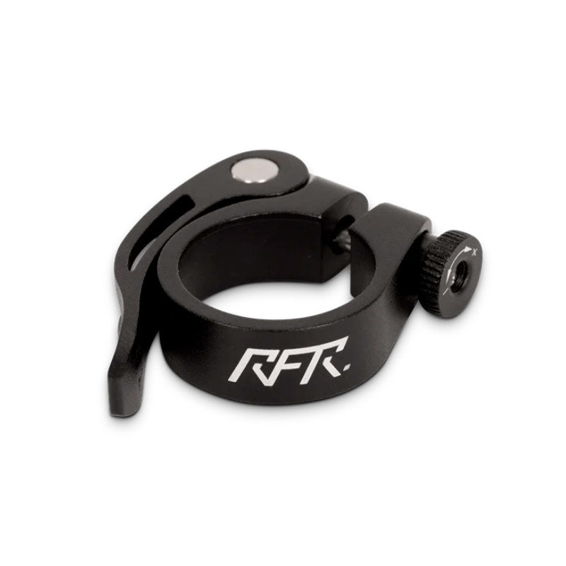 Abrazadera de asiento RFR Negra de liberación rápida / 31.8 mm