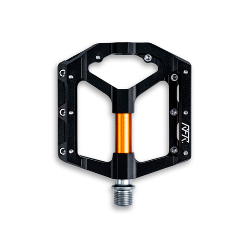 Pedales planos CUBE RFR SLT 2.0 Negro Naranja