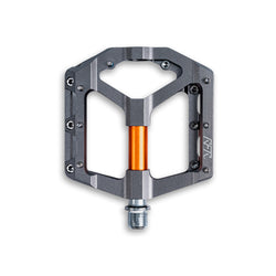 Pedales planos CUBE RFR SLT 2.0 Gris Naranja