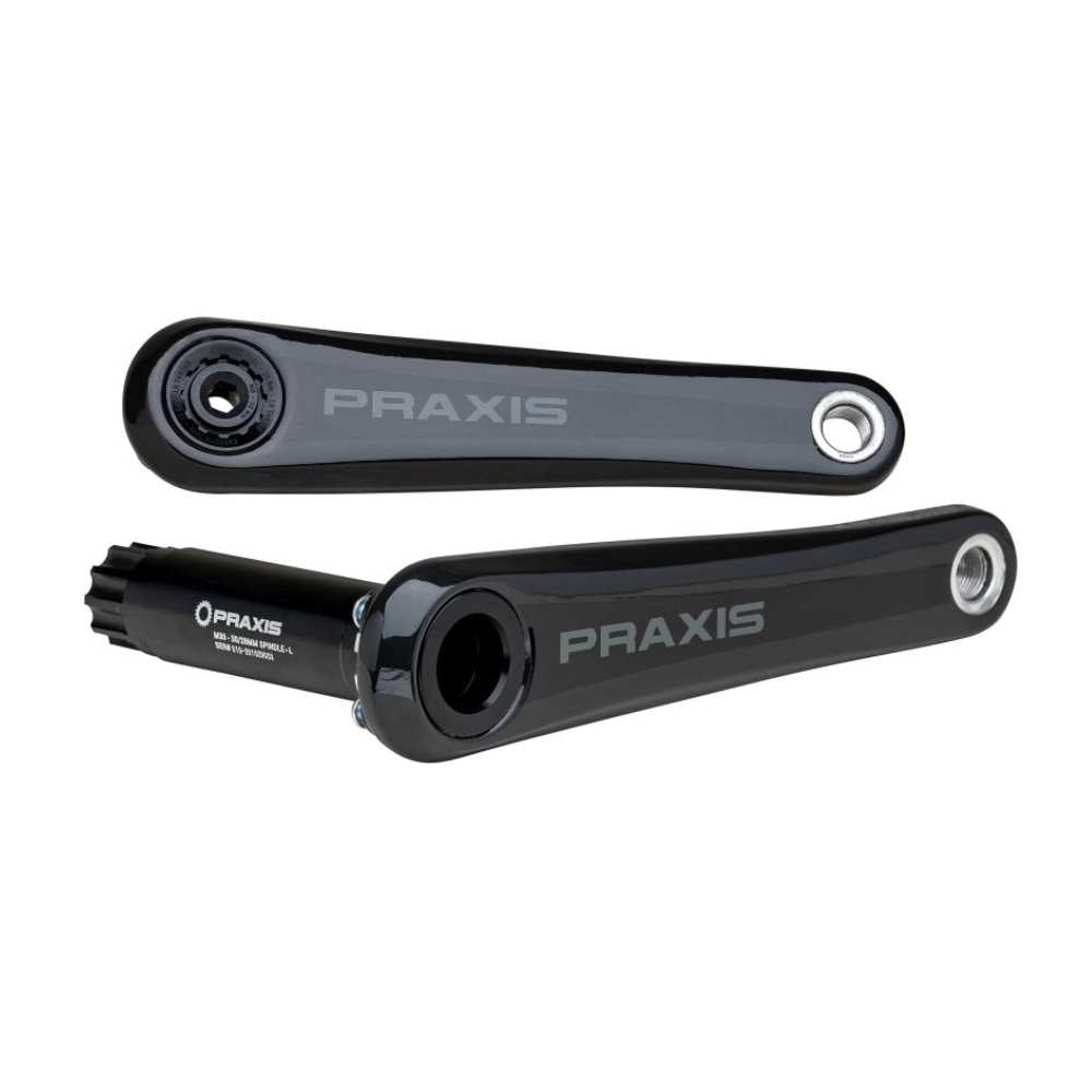 PAR DE BIELAS PRAXIS ZAYANTE CARBON ARMSET - 1725MM