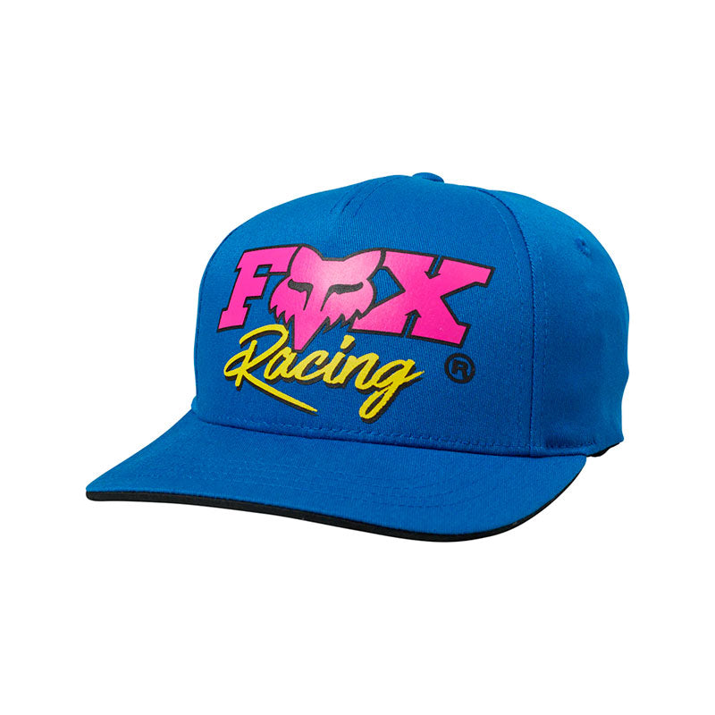 Gorra FOX Youth Qualifier Flexfit Azul