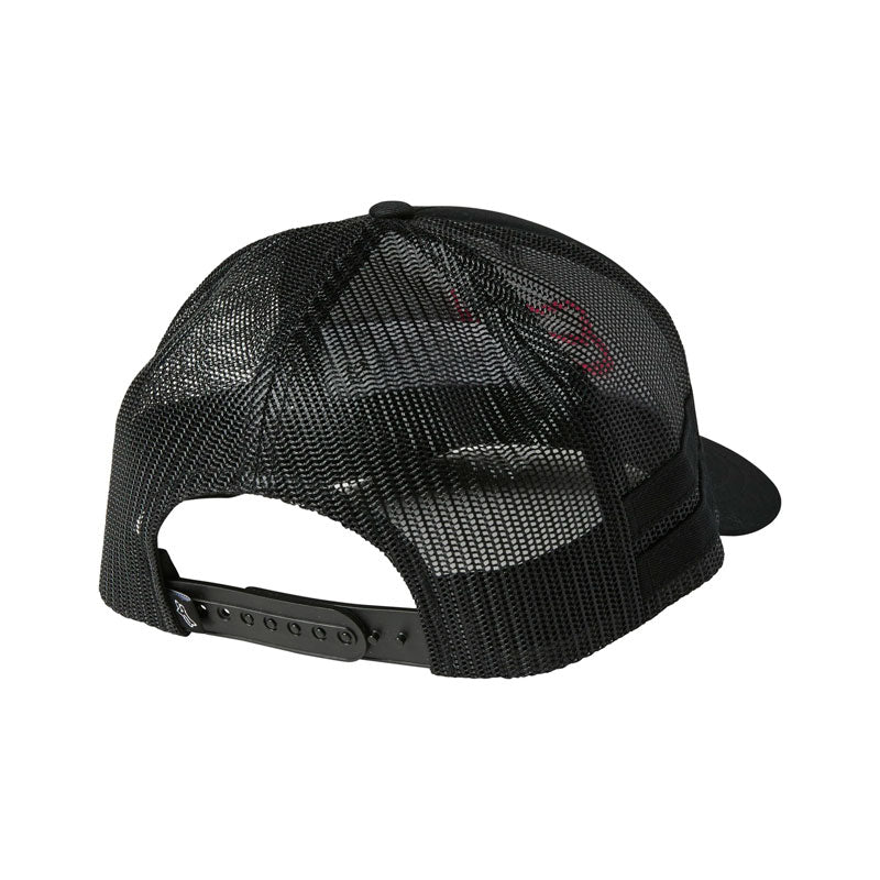 Gorra FOX Trucker Boundary para dama / Color Negro con Rosa / Talla única
