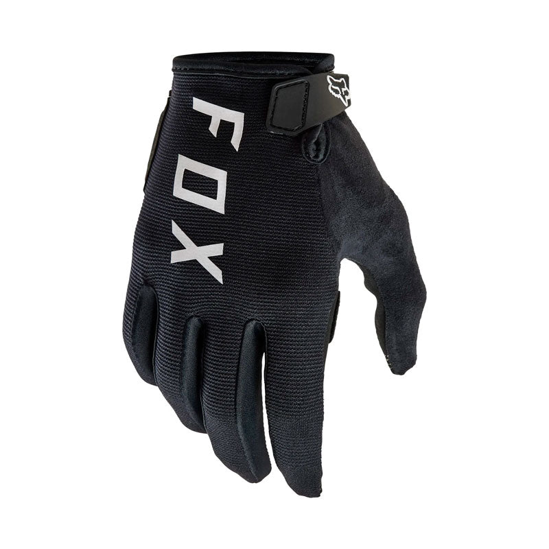 Guantes FOX Ranger Gel / Color Negro / Dedo largo