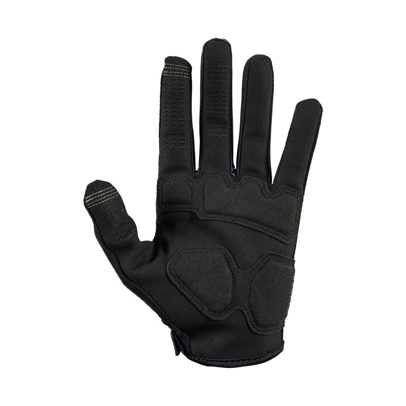 Guantes FOX Ranger Gel / Color Negro / Dedo largo