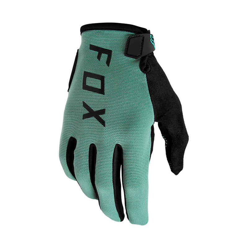 Guantes FOX Ranger Gel / Color Verde / Dedo largo