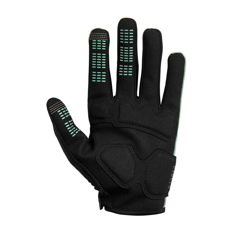 Guantes FOX Ranger Gel / Color Verde / Dedo largo