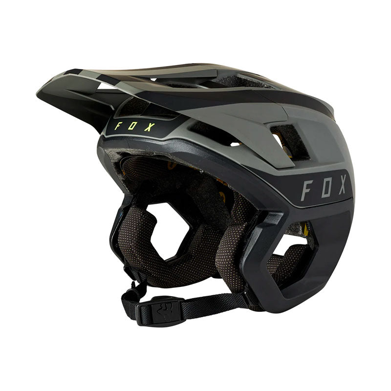 Casco FOX Dropframe PRO Graphic MIPS Negro