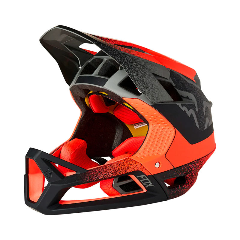 Casco FOX Proframe Vapor Color Blanco - Rojo - Negro