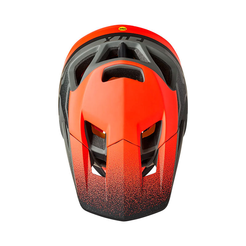 Casco FOX Proframe Vapor Color Blanco - Rojo - Negro