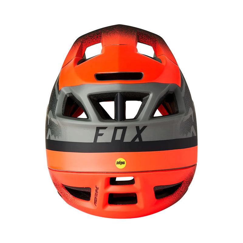 Casco FOX Proframe Vapor Color Blanco - Rojo - Negro