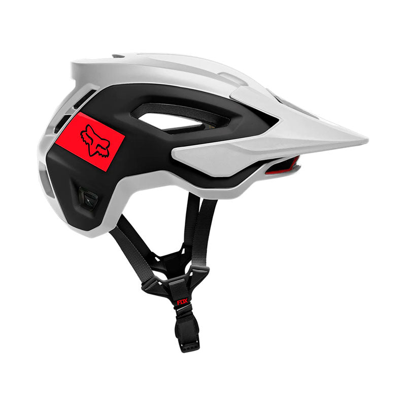 Casco FOX Speedframe Pro Blocked CE Color Blanco