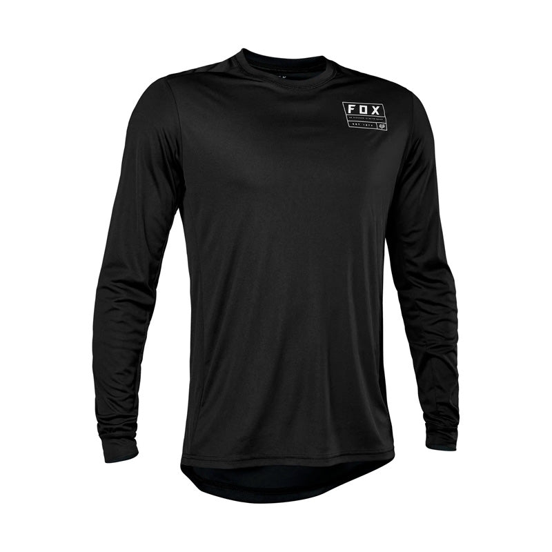 Jersey FOX Ranger Swath Manga larga / Color negro