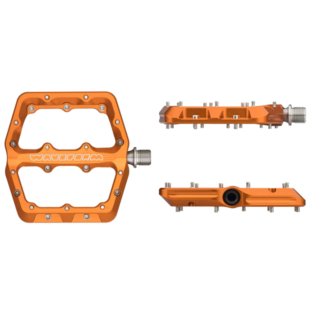 WOLFTOOTH PEDAL WAVEFORM NARANJA TALLA GRANDE (112MMX106MM)