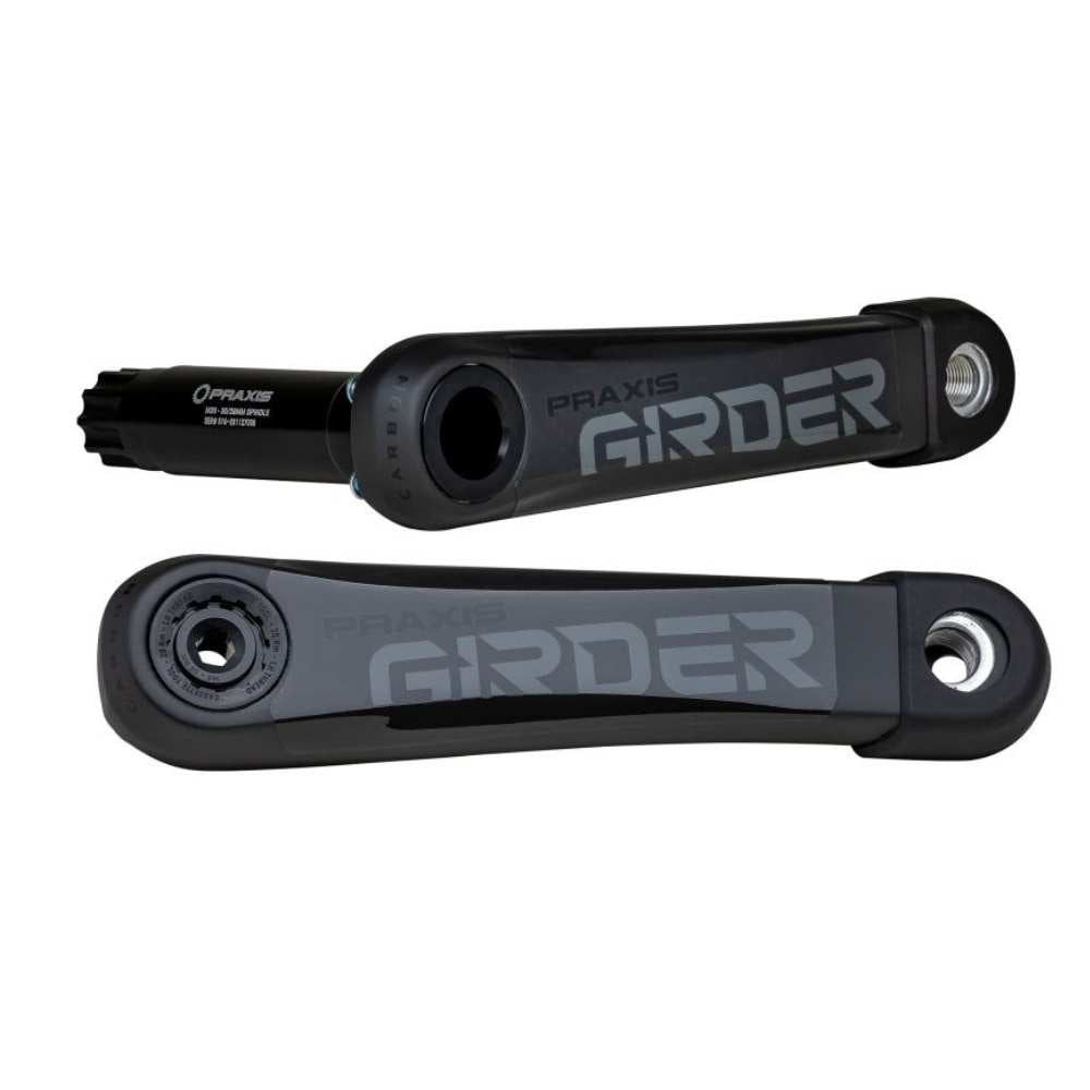 PAR DE BIELAS PRAXIS G2 GIRDER M30 DM | CARBON | 165MM