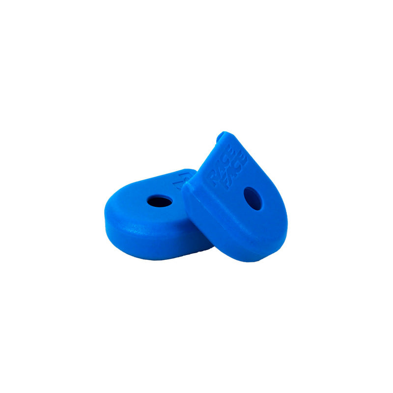Protectores de biela RACE FACE Crank Boot / Color azul / Bielas de carbono