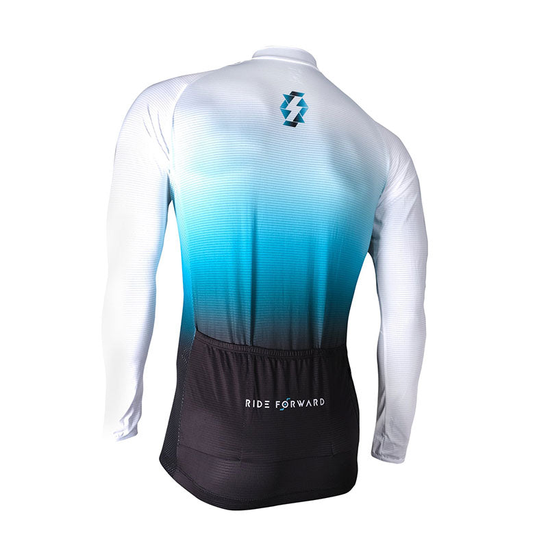 Jersey para ciclismo APHESIS Aqua para caballero