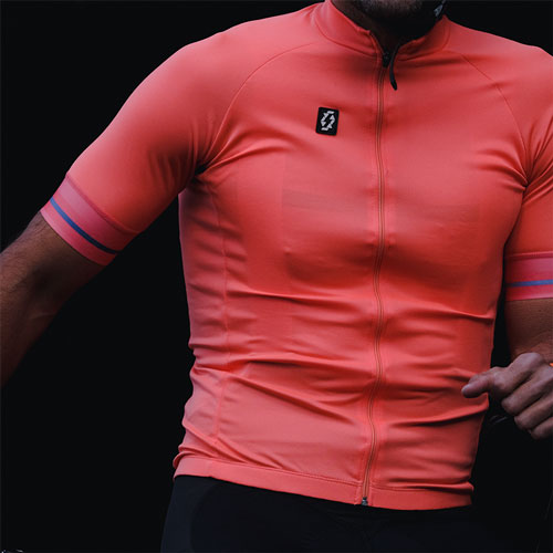 Jersey para ciclismo APHESIS Coral para caballero