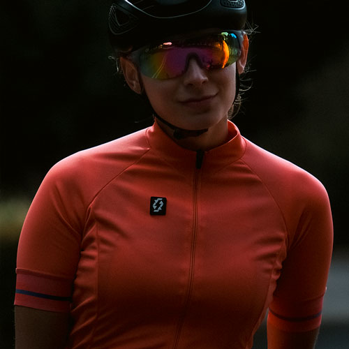 Jersey para ciclismo APHESIS Coral para dama