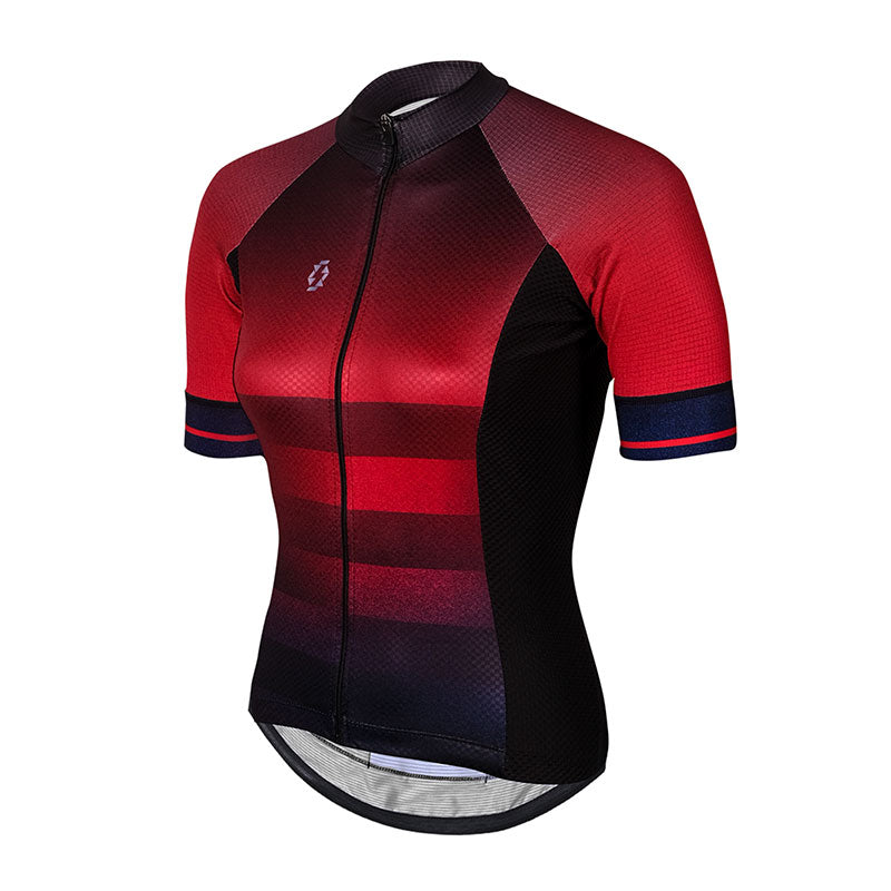 Jersey para ciclismo APHESIS Red Rush para dama