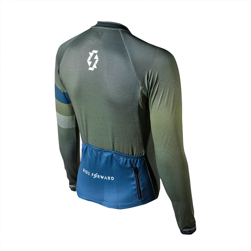 Jersey para ciclismo APHESIS Olive para dama