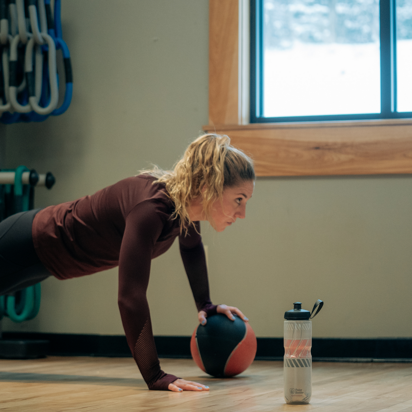 Ánfora POLAR BOTTLE Insulated Contender Color Charcoal/Silver