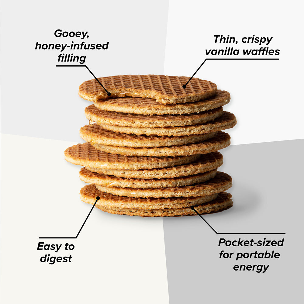 Waffle HONEY STINGER Sabor Vainilla / Suplemento energético orgánico / 1 porción