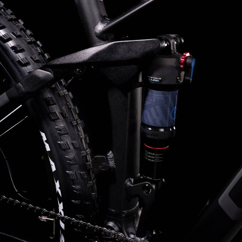 Bicicleta de montaña CUBE Stereo 120 Race Black anodized 2022