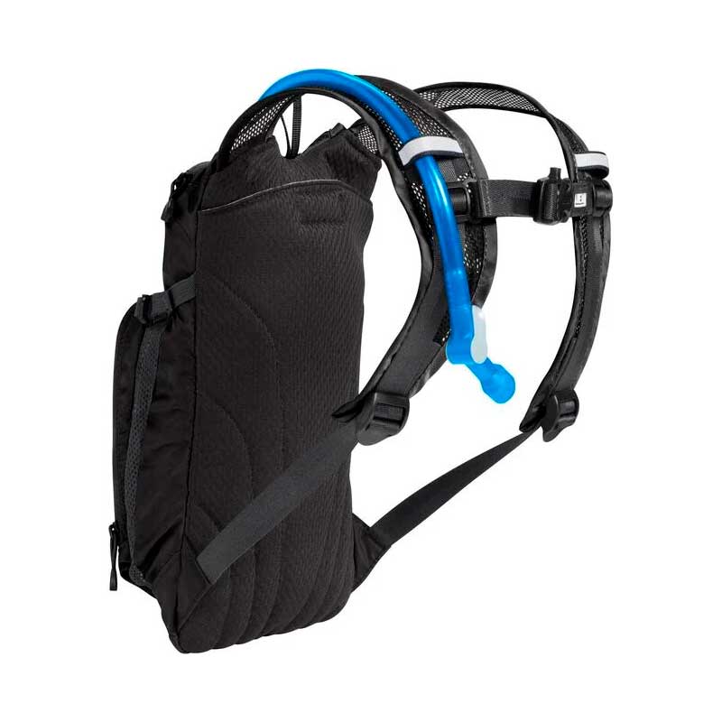 Mochila de hidratación CAMELBAK infantil Mule / Capacidad de 1.5 Litros / Color Negro con Rojo