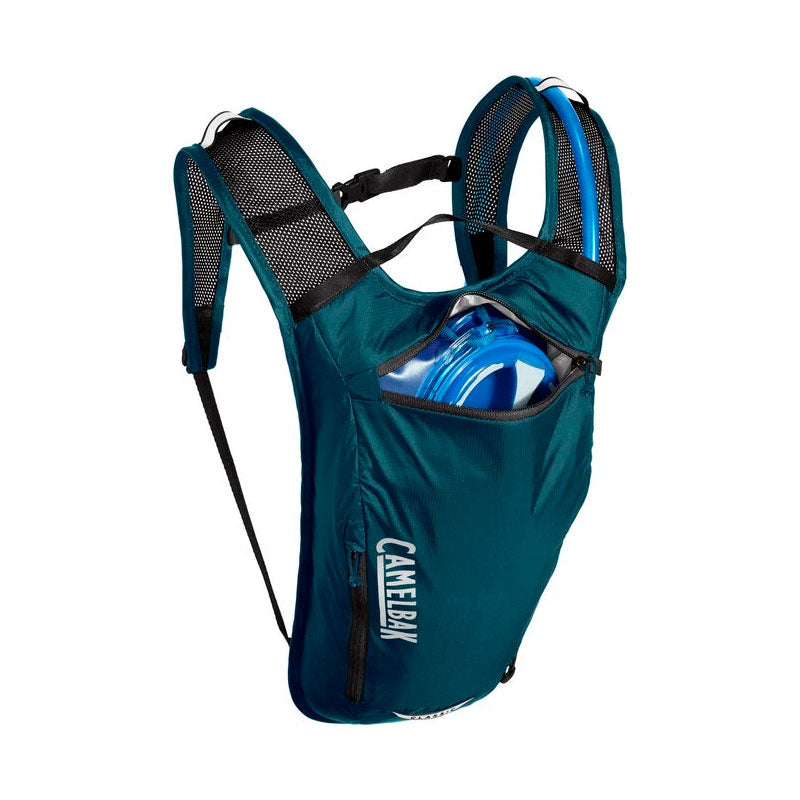 Mochila de hidratación CAMELBAK Classic Light / Capacidad de 2 Litros / Color Azul Gibraltar con Negro