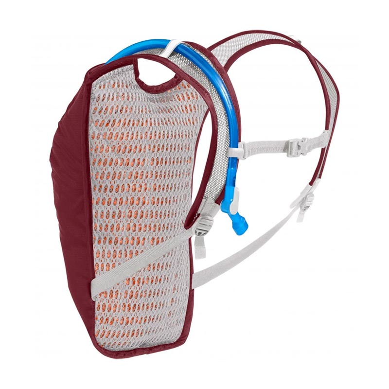 Mochila de hidratación CAMELBAK Hidrobak Light Dama / 1.5 Litros / Color Rojo Oxido con Plata