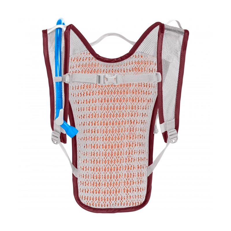Mochila de hidratación CAMELBAK Hidrobak Light Dama / 1.5 Litros / Color Rojo Oxido con Plata