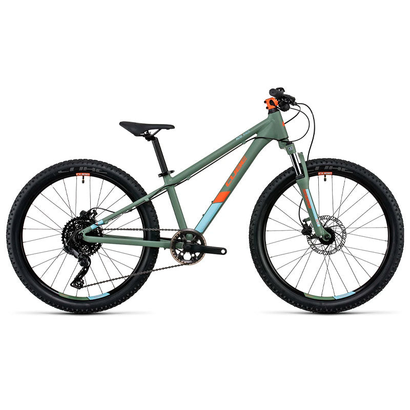 Bicicleta CUBE Acid 240 Disc / Color Green'n'Orange 2022 Rodado 24"