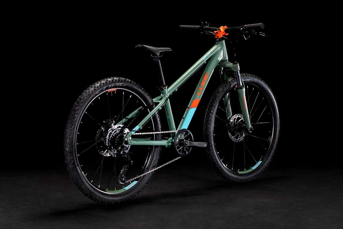 Bicicleta CUBE Acid 240 Disc green'n'orange