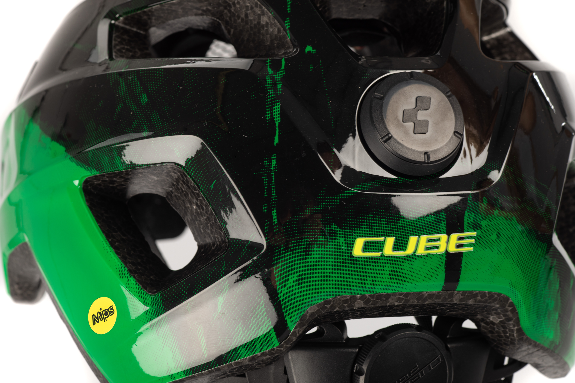 Casco de ciclismo CUBE Talok Verde / Infantil